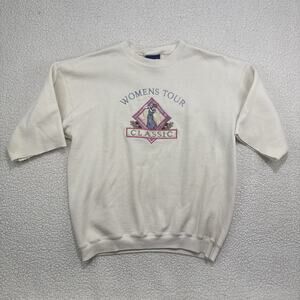 Oarsman 913 Vintage Womens Golf Sweatshirt Size XL Tour Classic Embroidered READ